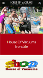 Mobile Screenshot of houseofvacuums.net